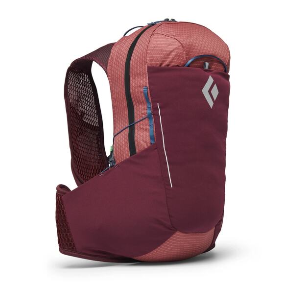 Black Diamond Pursuit 15 Backpack Women's Large Long Red Cherrywood Blue NEW NWT - Picture 2 of 9